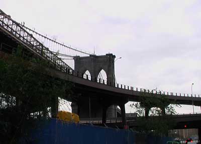 under the bridge | Manhattan side